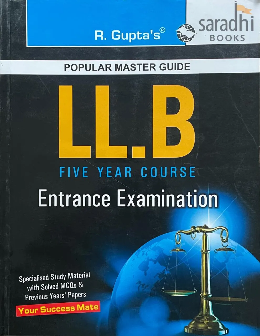 LLB Entrance Exam Guide: After 12th (5 Years Course) 2026 | R Gupta | Ramesh Publishing House