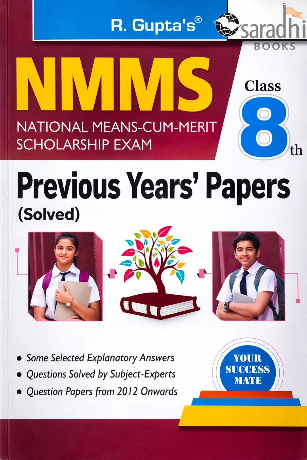 NMMS: Previous Years' Paper (Solved) – Class 8th 2026 | R Gupta's | Ramesh Publishing House