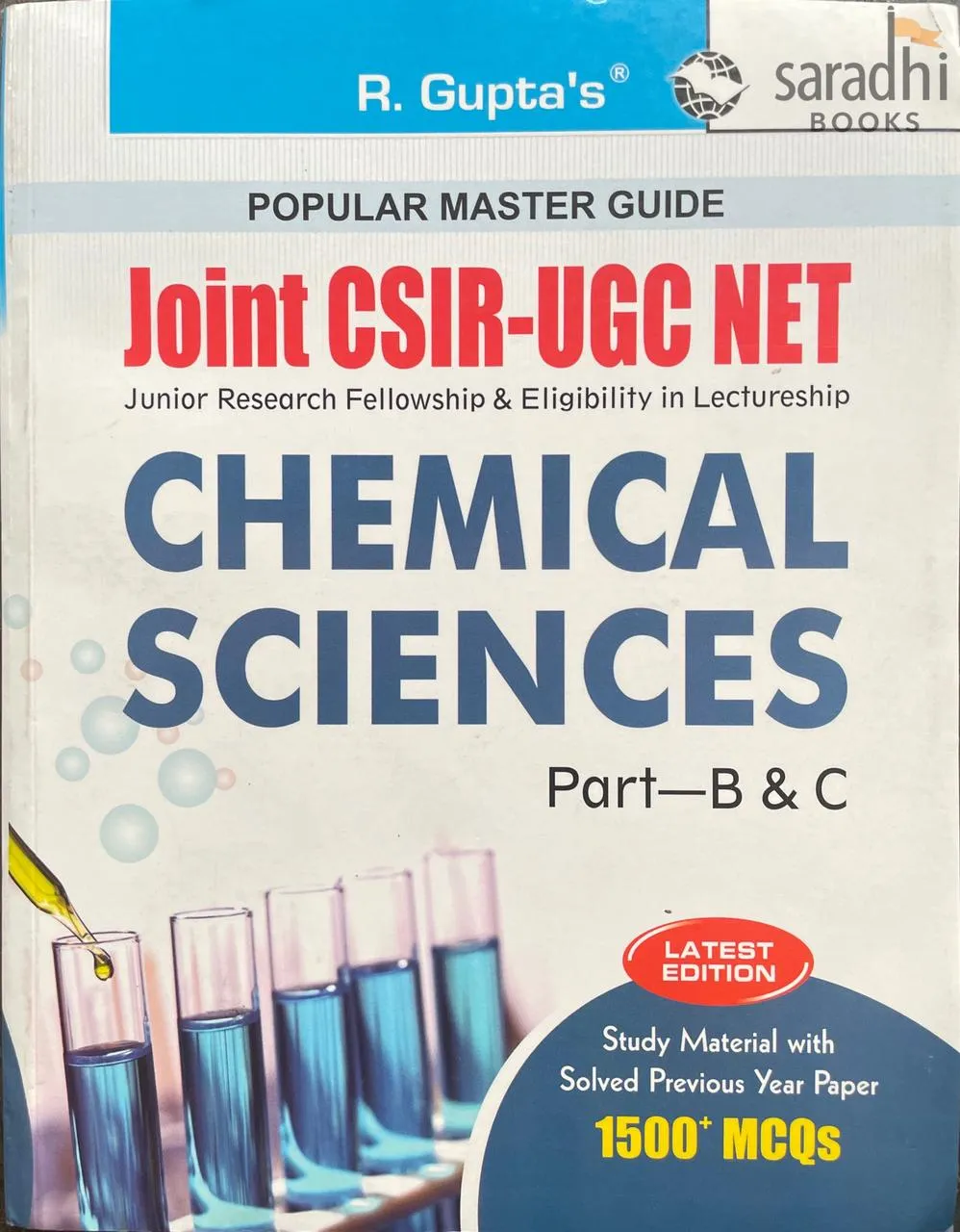 Joint CSIR-UGC NET Chemical Sciences (Part B & C) Exam Guide 2026 | R Gupta's | Ramesh Publishing House