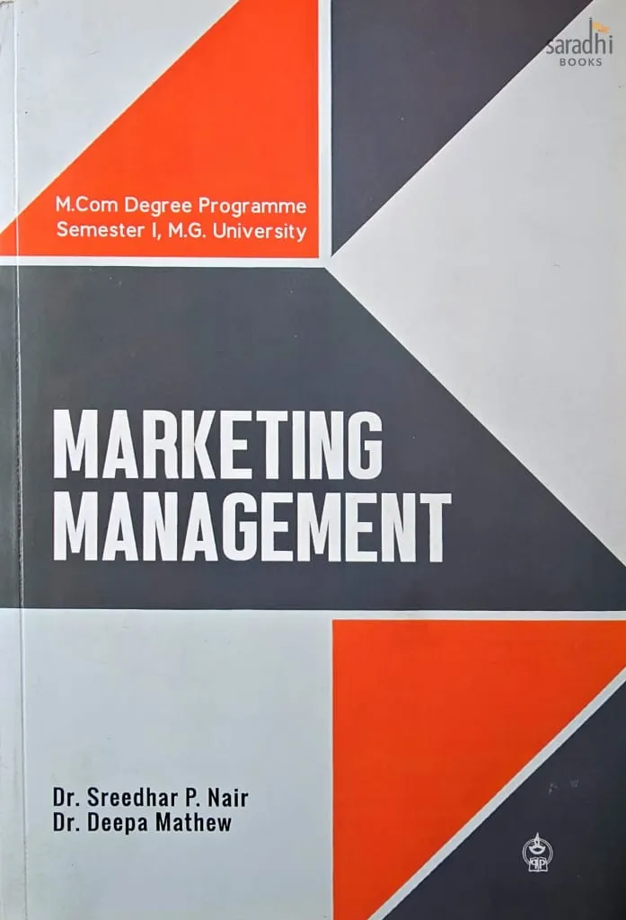 Marketing Management | Prakash Publications | M.Com Degree Programme | Semester 1 | MG University