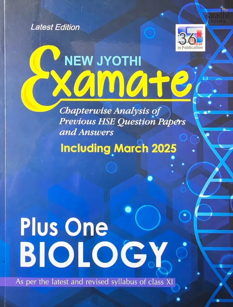New Jyothi Examate | Class 11 | Biology | Chapterwise Analysis of Previous HSE Question Papers and Answers | New Jyothi Biology Class 11 Question Papers & Answers
