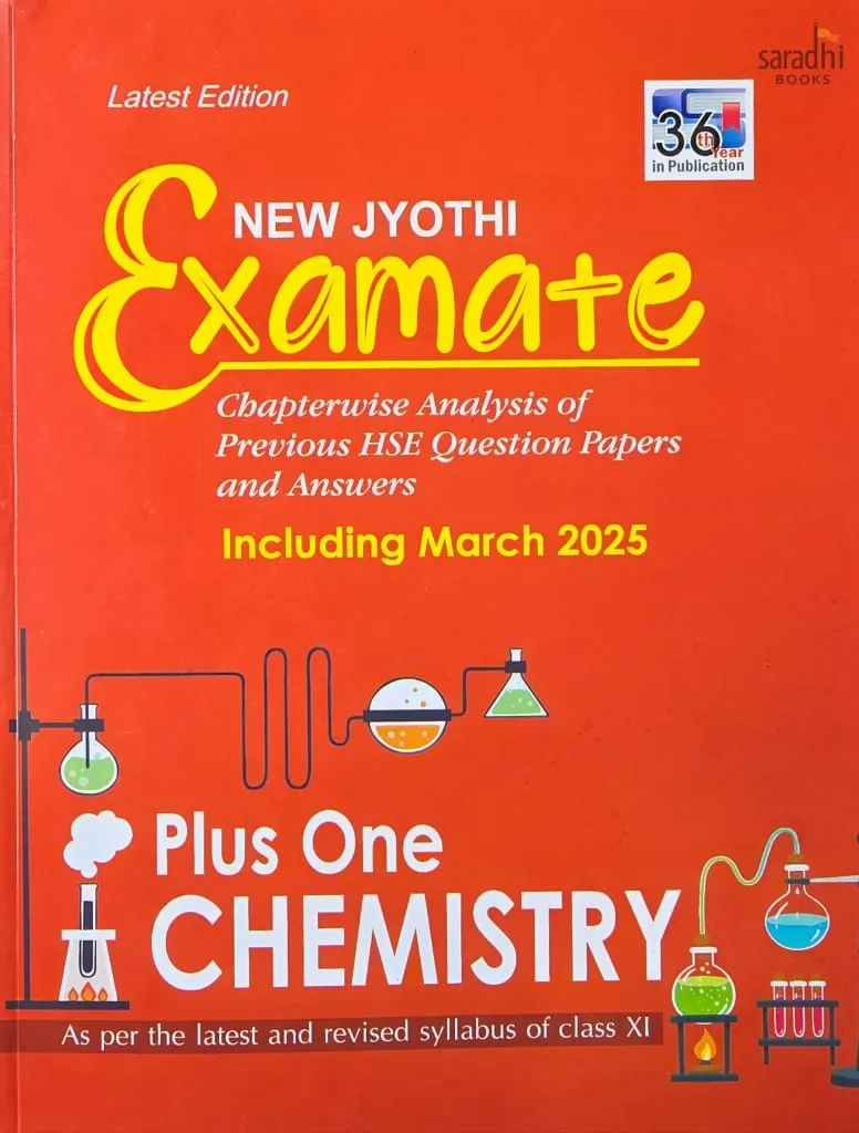 New Jyothi Examate | Class 11 | Chemistry | Chapterwise Analysis of Previous HSE Question Papers and Answers | New Jyothi Chemistry Class 11 Question Papers & Answers