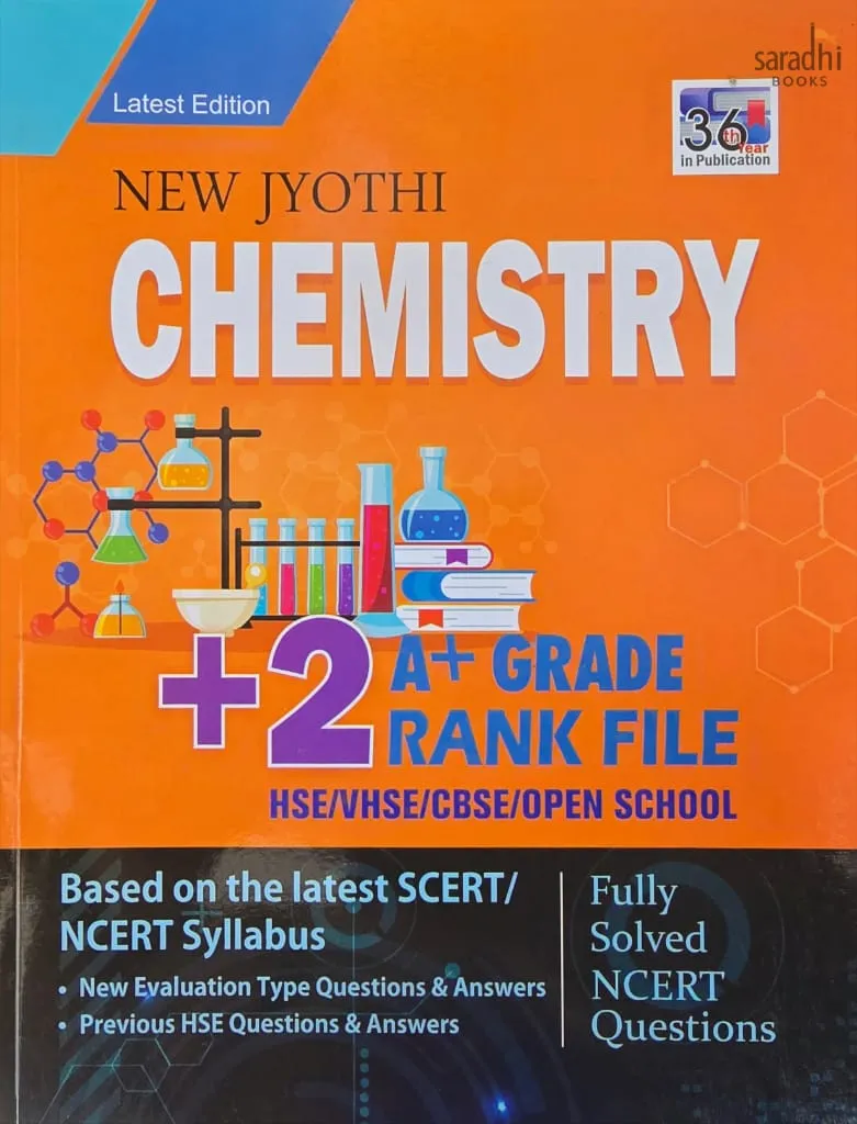 New Jyothi Class 12 Chemistry | Rank File | NCERT/SCERT | New Jyothi 12 Chemistry Rank File
