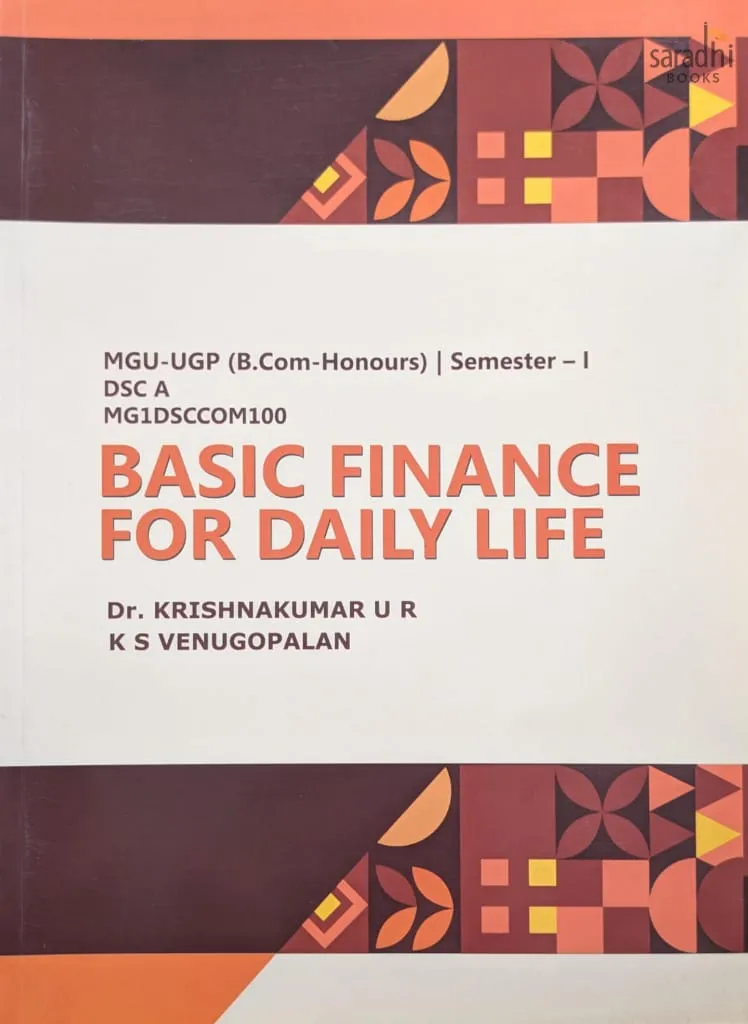 Basic Finance for Daily Life | Prakash Publications | MGU-UGP (B.Com-Honours) | Semester 1 | DSC A MG1DSCCOM100