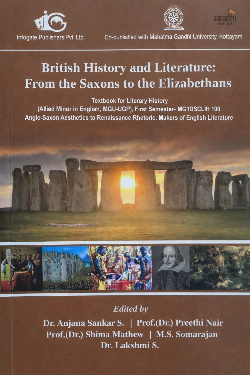 British History and Literature: From the Saxons to the Elizabethans Semester 1 Textbook For Literary History - Allied Minor in English (MGU-UGP).