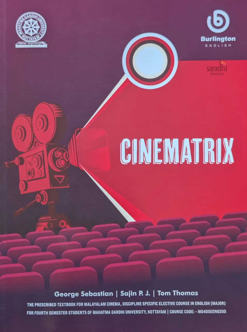 Cinematrix Semester 4 Textbook For Discipline Specific Elective Course In English (Major) MGU