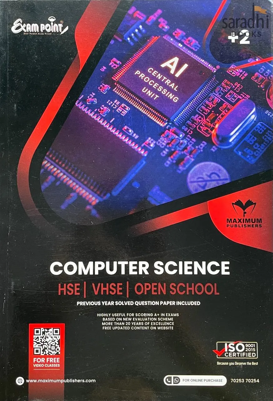 Exam Point Class 12 Computer Science 2026 | NCERT Syllabus | Maximum Publishers