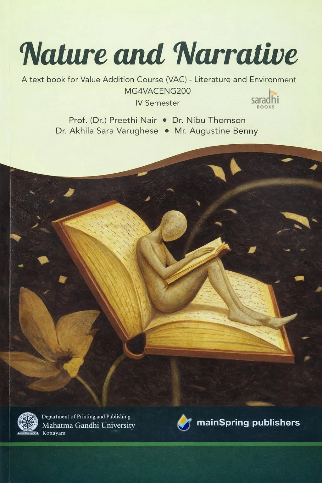 Nature And Narrative Semester 4 Textbook for Value Addition Course (VAC) - Literature And Environment MGU