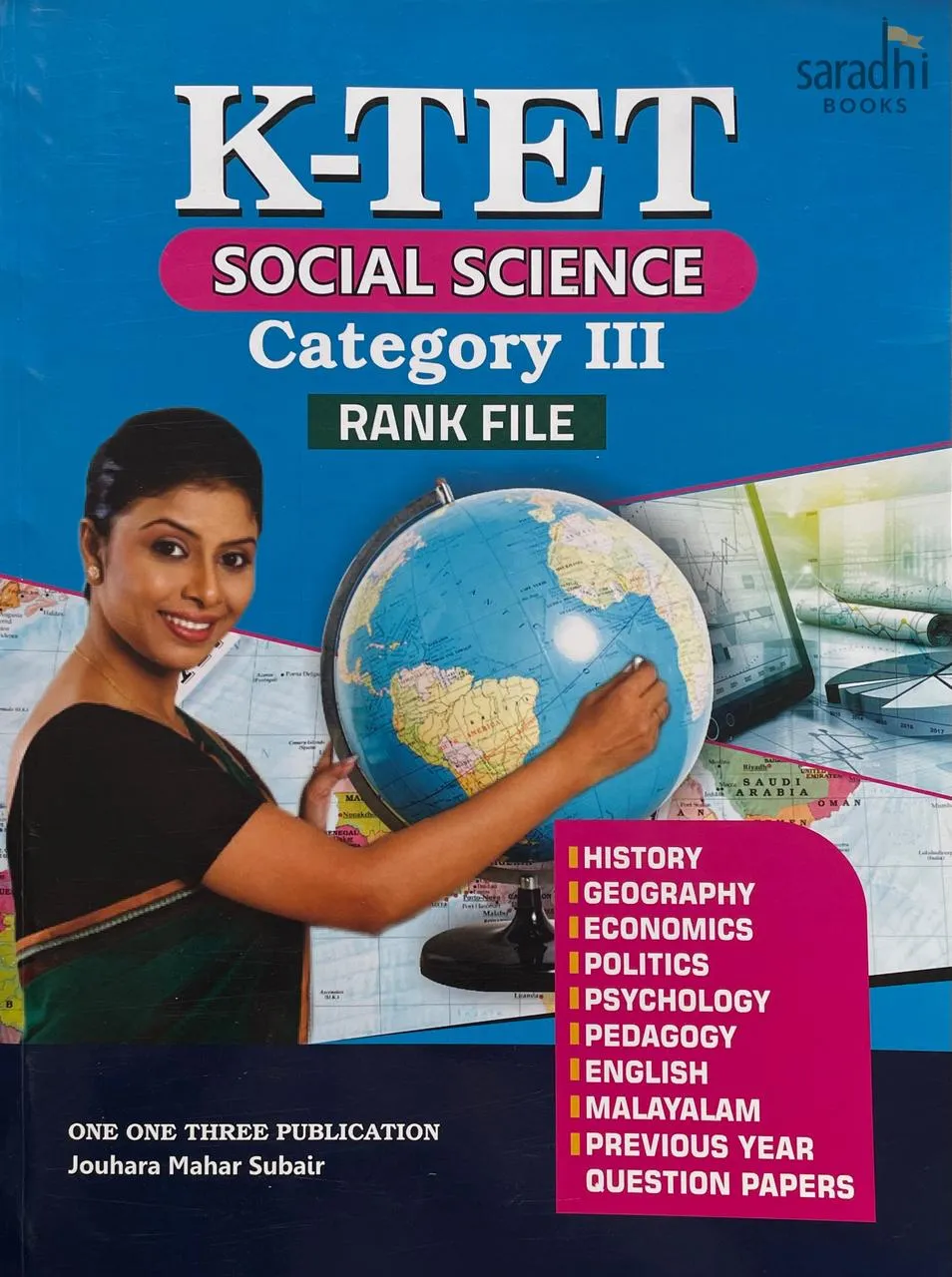 K-TET Social Science Category 3 Rank File 2026 | KTET One One Three Publication