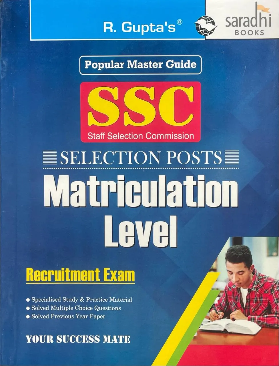 SSC (Selection Posts) Matriculation Level Recruitment Exam Guide 2026 | R Gupta's | Ramesh Publishing House