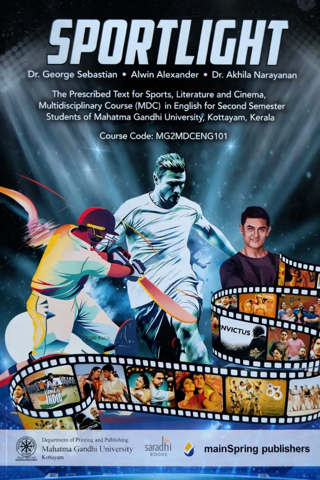 Sportlight Semester 2 Textbook For Sports, Literature and Cinema, Multidisciplinary Course (MDC) - MGU